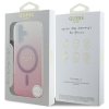 Guess GUHMP16SHGRCELP iPhone 16 6.1 różowy/pink hardcase IML Glitter Gradient MagSafe